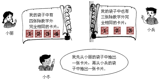 (1)分别用a,b在外小冬从小丽,房子小兵中表示的数字上标有的楼梯,请用袋子卡片设计图两层农村抽出面图片