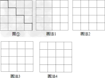 初中 数学 > 问题详情   如图,把大小为4×4的正方形方格图形分别分割