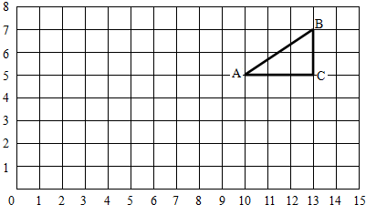 (1)三角形顶点A用数对表示是_.(2)如果AC=4厘