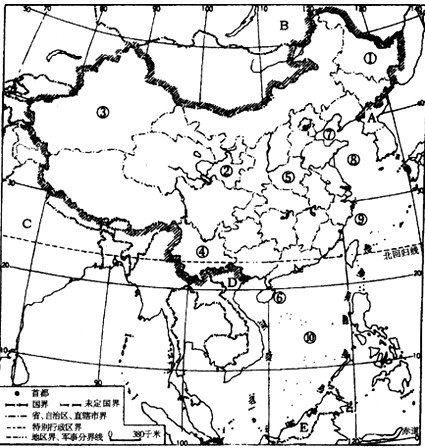 (1)邻国a的名称是_________;在我国的邻国中,面积最大的国家的代号是