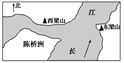 在长江以西的叫西梁山,在长江以东的叫东梁山