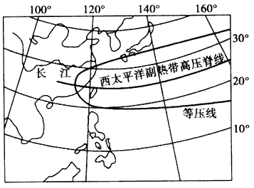 我国东部地区的主要锋面雨带,通常位于西太平洋副热带