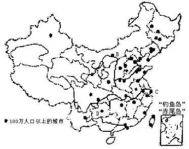 中国人口分布图_中国1997人口分布图