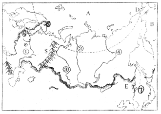 水域:a___________洋 b