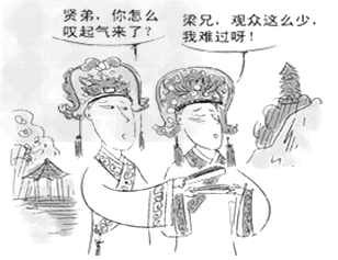 要改变观众这么少漫画里中国戏曲发展面临的