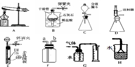 归纳与演绎是重要的科学方法,也常用于化学的学习.请根据下列实验装置,回答问题:(1)我们已经学过实验室制取 - 上学吧找答案