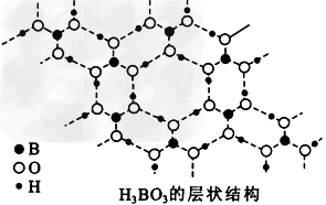 正硼酸(H3BO3)是一种片层状结构的白色晶体,层内的H3BO3分子通过氢键相连(如图所示)。 下列有关说法中正确的 - 上学吧找答案