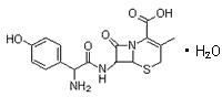 头孢羟氨苄(如图)被人体吸收效果良好,疗效明显,且毒性反应极小,因而