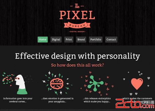 经典网页设计:20佳很酷的个人网站设计案例