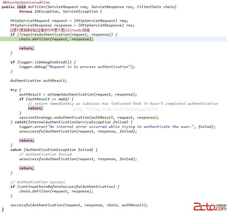 SpringSecurity Filter处理流程 - 百科教程网_经