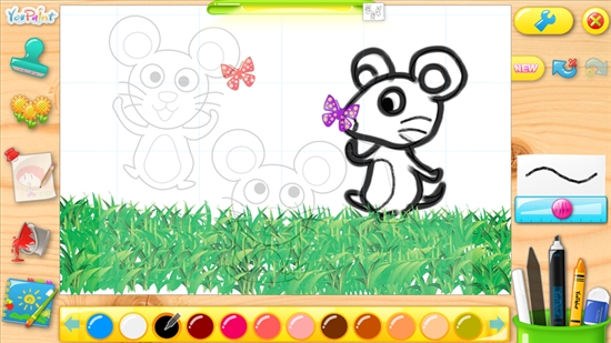 微软推荐:儿童涂鸦软件YouPaint - 百科教程网_