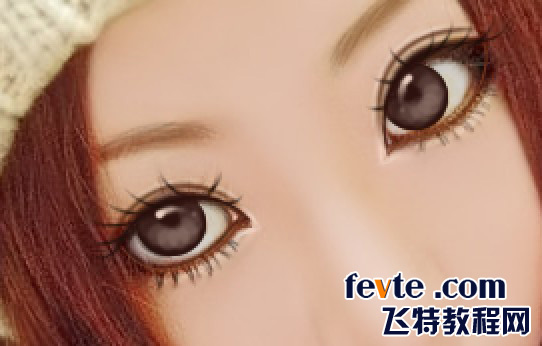 这篇教程叫我们用PS鼠绘一个可爱的大眼睛美女,作者绘制的效果图个人觉得非常好了。表情楚楚动人,转发上来。和的朋友们一起学习。先看看效果图: 教程讨论交流和作业提交请进入论坛PS鼠绘交流区:http://bbs.fevte.com/forumdisplay.php