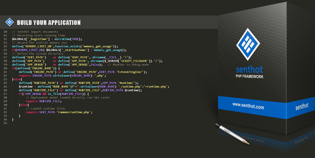 开源PHP框架:senthot - 百科教程网_经验分享平