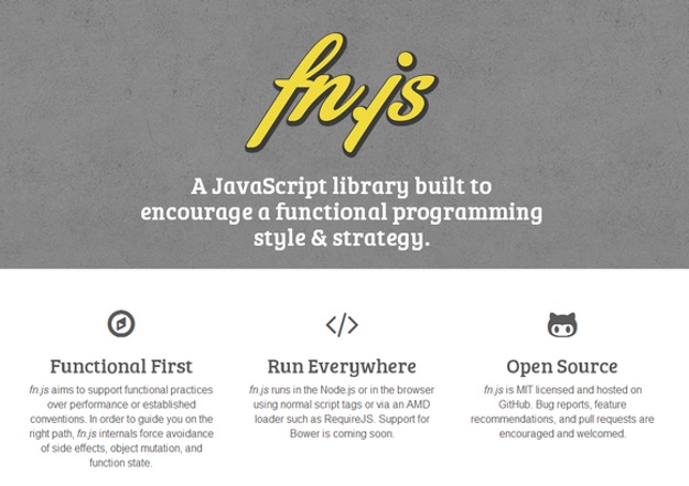实现函数式编程的JS库:Fn.js - 百科教程网_经验