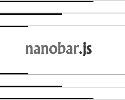 非常小的轻量级JS进度条:nanobar.js - 百科教程