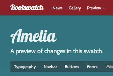 Bootswatch: 免费的 Twitter Bootstrap 主题 - 百