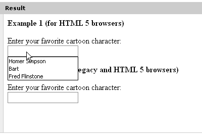 新的 HTML5 Datalist 元素介绍 - 百科教程网_经