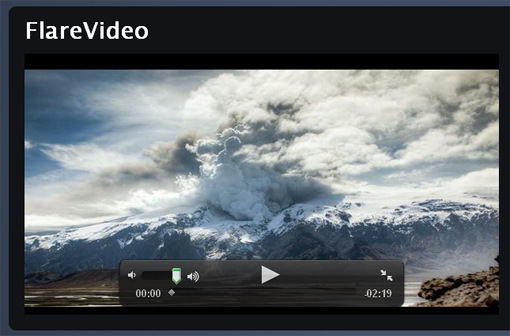 HTML5 视频播放器 Flare Video - 百科教程网_