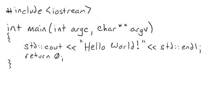 我有一个Hello World的C++程序编译不过_C\/C