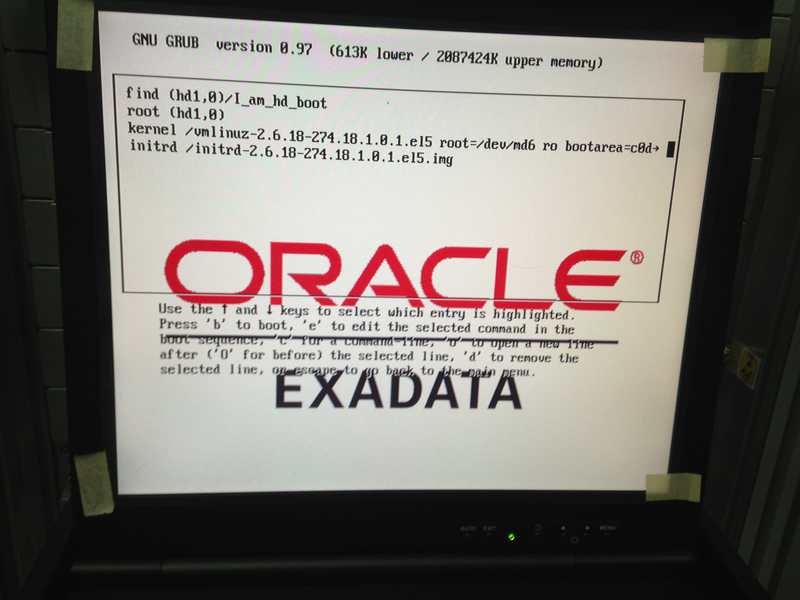 Exadata存储节点root用户密码重置_数据库技术