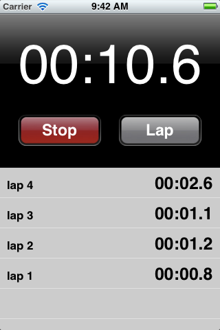 iOS开发练习小程序--秒表_移动开发 - 百科教程