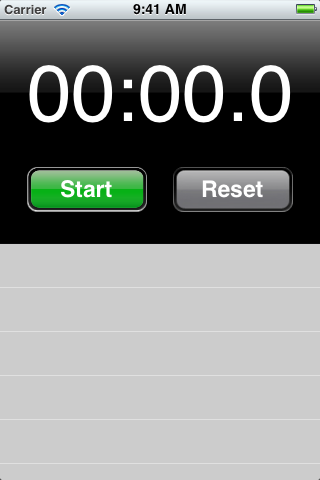 iOS开发练习小程序--秒表_移动开发 - 百科教程