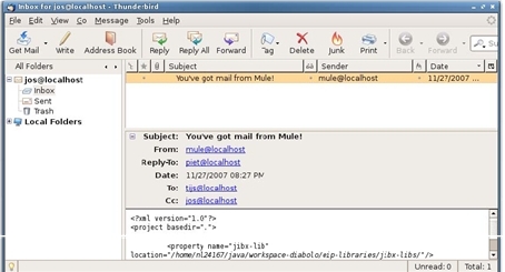 通过邮件服务器集成应用_网络编程 - 百科教程
