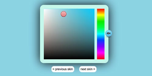 11个JavaScript颜色选择器插件_网页设计 - 百
