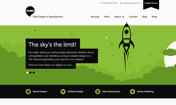 推荐20个优秀的网页色彩搭配实例_网页设计 - 百科教程网_经验分享平台[上学吧经验教程频道]