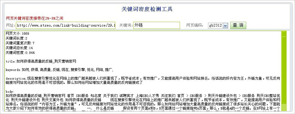 SEO编辑培训之如何安排文章的关键词密度_站