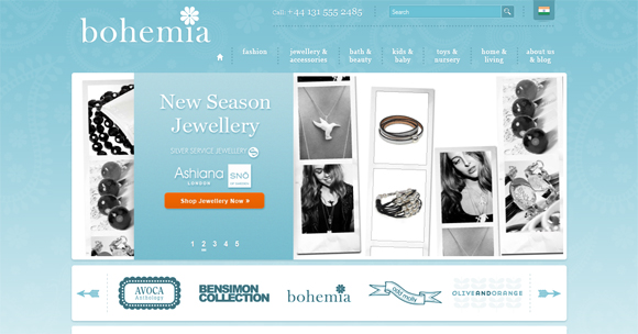 分享32个优秀的国外电子商务网站设计案例_网页设计 - 百科教程网_经验分享平台[上学吧经验教程频道]