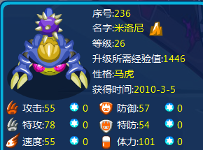 赛尔号米隆技能表和进化形态_赛尔号 - 百科教