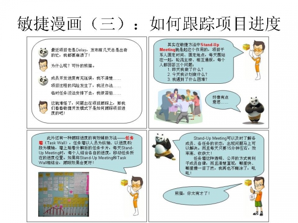 敏捷开发漫画_项目管理 - 百科教程网_经验分享
