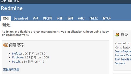 项目管理工具推荐:Redmine和DotProject_管理