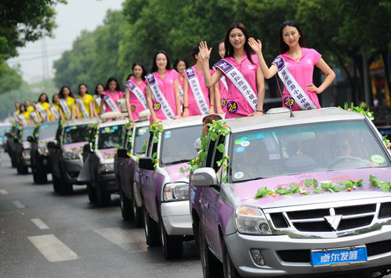 2013国际旅游小姐中国总决赛黄陂启幕 - 百科