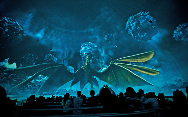 撕裂星空飞行过山车 打开星际传说的篇章 - 百