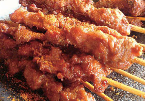 13,稻香村:炸羊肉串