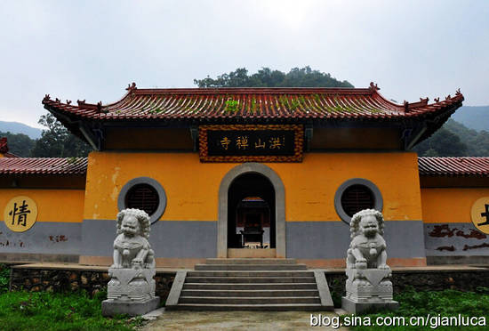 自驾楚北天空第一峰 看古老禅寺与晚霞(2)