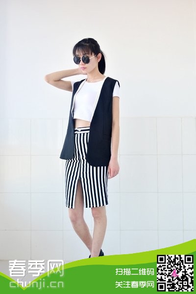 夏季潮女欧美风长<em>马甲</em>搭配很时髦哦 - 百科教程