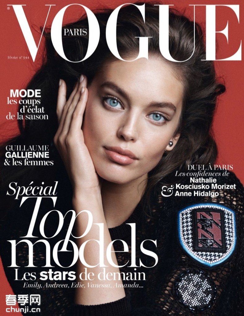 (emily didonato) 今年已经是第二次登上《vogue》杂志,在为法国巴黎