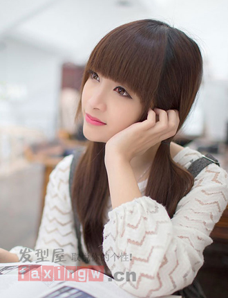 齐刘海双马尾怎么扎好看 清甜萌女惹桃花 - 百