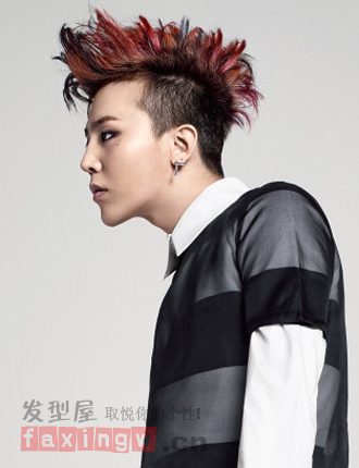 韩星<em>权志龙</em>酷炫<em>发型</em> 挑战<em>莫西干</em>染发 - 百科教