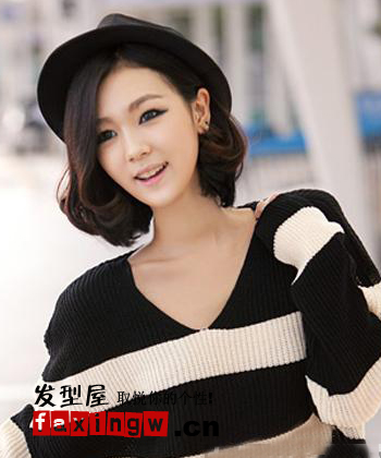 最新中短发发型推荐 时尚修颜胖脸MM必备 - 百科教程网_经验分享平台[上学吧经验教程频道]