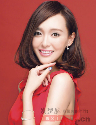 《何以笙箫默》女主角唐嫣 时尚短发发型图片