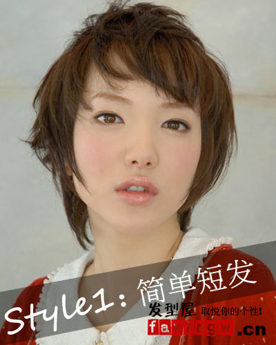 夏日潮流女生短碎发 把握设计要点更抢眼 - 百