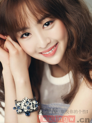 国字脸适合什么发型 九款空气刘海修颜改脸 -