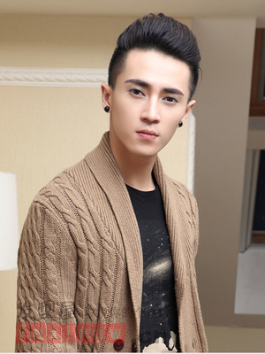 2014最新男生无<em>刘海发型</em> 打造魅力型男 - 百科