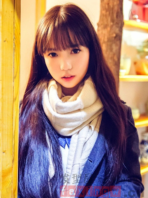 梨形脸适合什么刘海 可爱齐刘海修颜又卖萌 - 