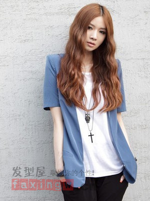 时尚<em>水波纹</em>卷发 清新柔美别样打造 - 百科<em>教程</em>