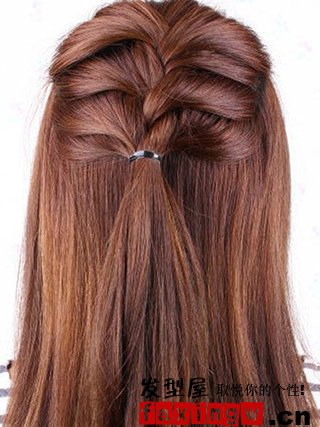 最新<em>韩式</em>清凉<em>编发发型</em>教程 长发变短清凉度夏